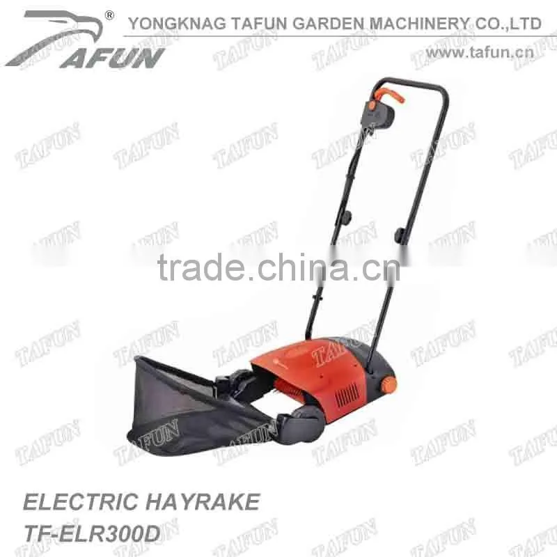 400w good quality electric lawn raker(TF-ELR300D)