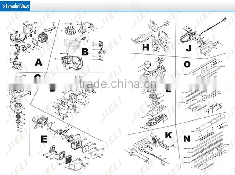 hedge trimmer HS86T / HS81T / HS86R