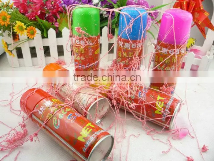 Happy string spray aerosol valve for wedding