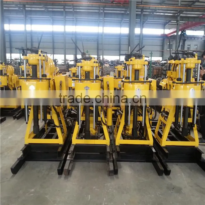 300m Portable DTH Hammer Water Well Drilling Rig