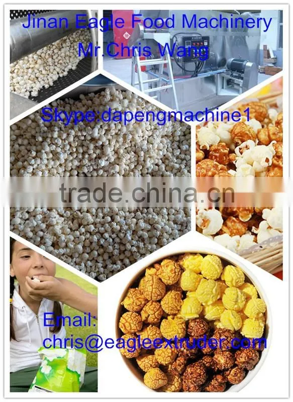 Automated product line for Savory(Caramel,Cheese,Salted,Butter, ect),Coated Popcorn(And other snacks)