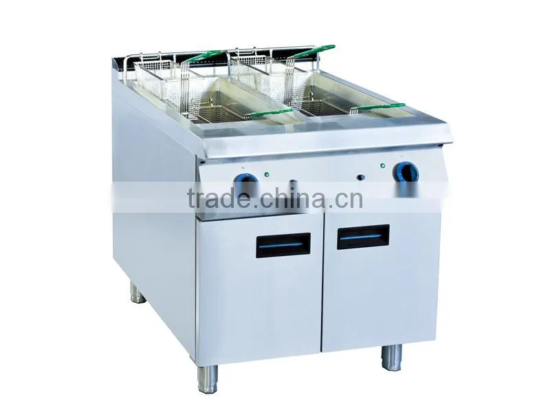 Automatic double basket snack deep fryer