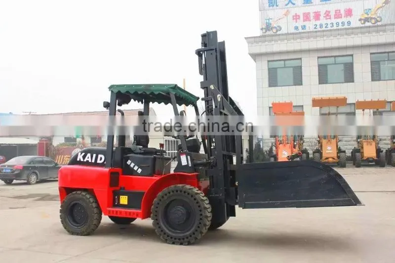 New small 4000kg CPCY40 diesel forklift/off road forklift