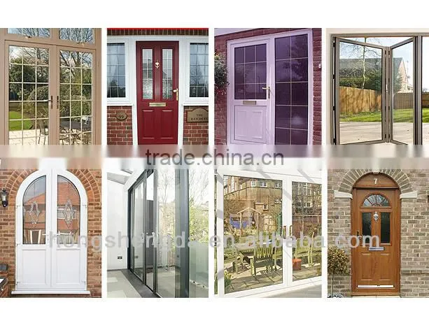 modern low cost-effective pvc doors and windows with good quality