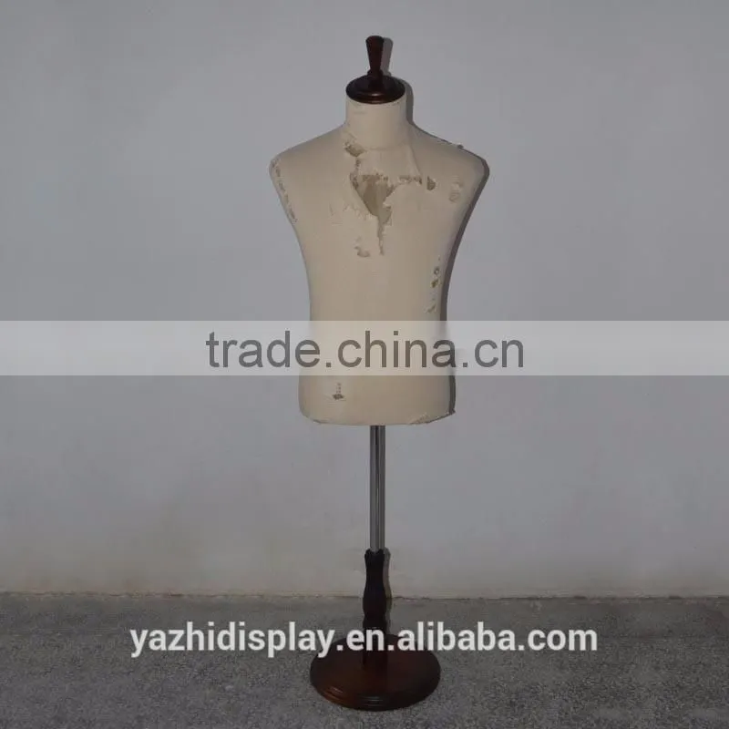 NEW NEW NEW vintage Worn out fabric tailor male mannequins for suit display