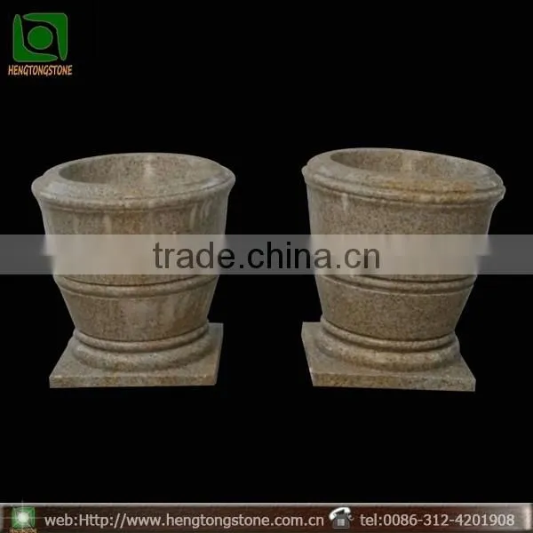 Natural Stone Garden Grtanite Planter