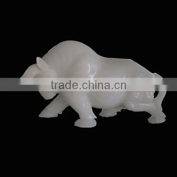 Small Marble Animal Craft of Ox Statue
