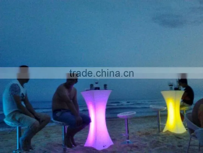 LED light bar furniture for party summer camp beach party