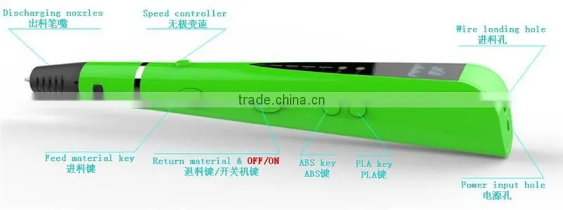 Factory 3D Printer pen for kids 3D printing 2016 3D PEN certification drawing 3D printer pen