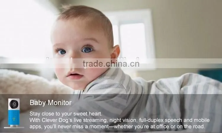 WiFi Wireless Monitoring CCTV Camera, Smart Mobile Control CCTV Baby/Pet Security Net Camera For Wholesale