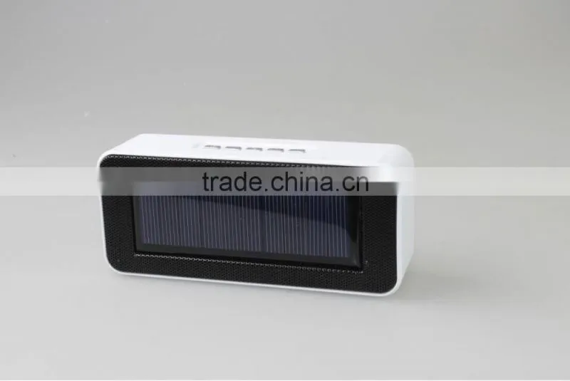 Factory Direct Sale New Arrival Outdoor Portable Solar Bluetooth Speaker Wireless Colorful Solar Speaker Support TF Card