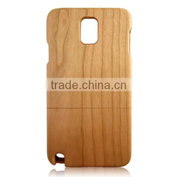 New style engraving real wood cell phone case two parts for Samsung Note3