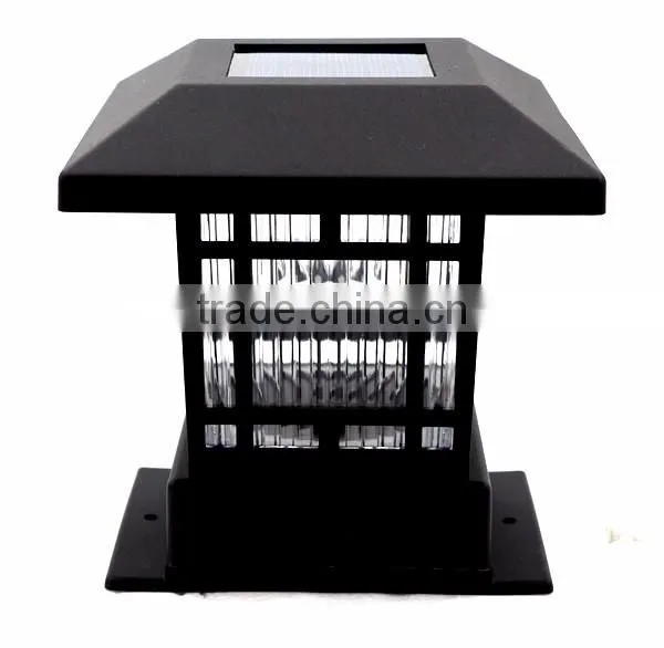 2PK 20 Lumens Solar Fence Post Cap Lights