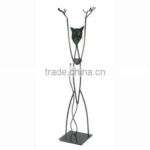 New design metal floor standing coat rack