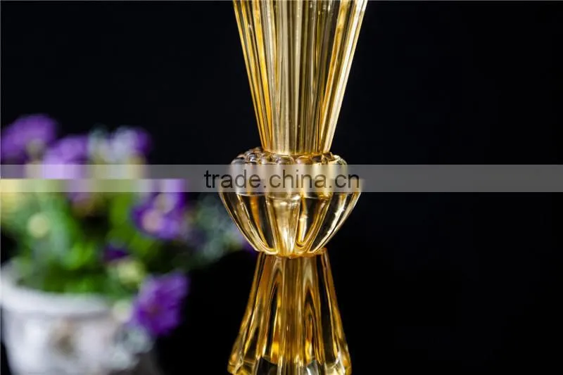 China high quality transparent acrylic wedding decoration for candle holder