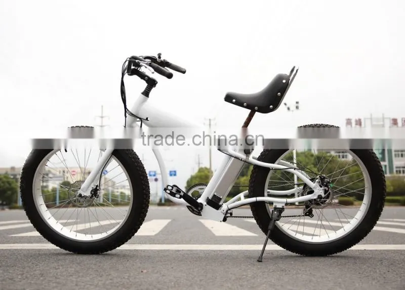 26" electric fat bike adult electric bicycle fat tire ebike