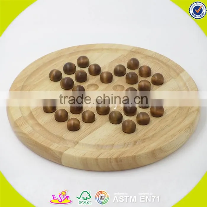 wholesale baby wooden checkers popular kids wooden checkers interesting children wooden toy checkers W11A034
