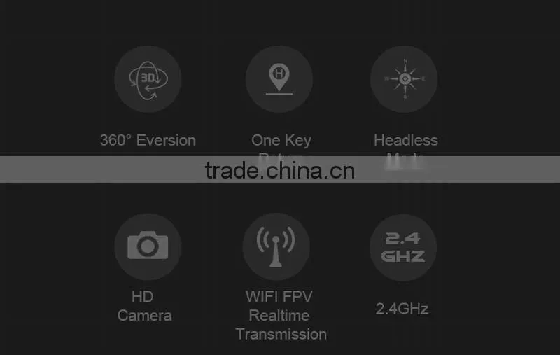 2.4G 4CH Alloy RC drone with WIFI 480P Camera