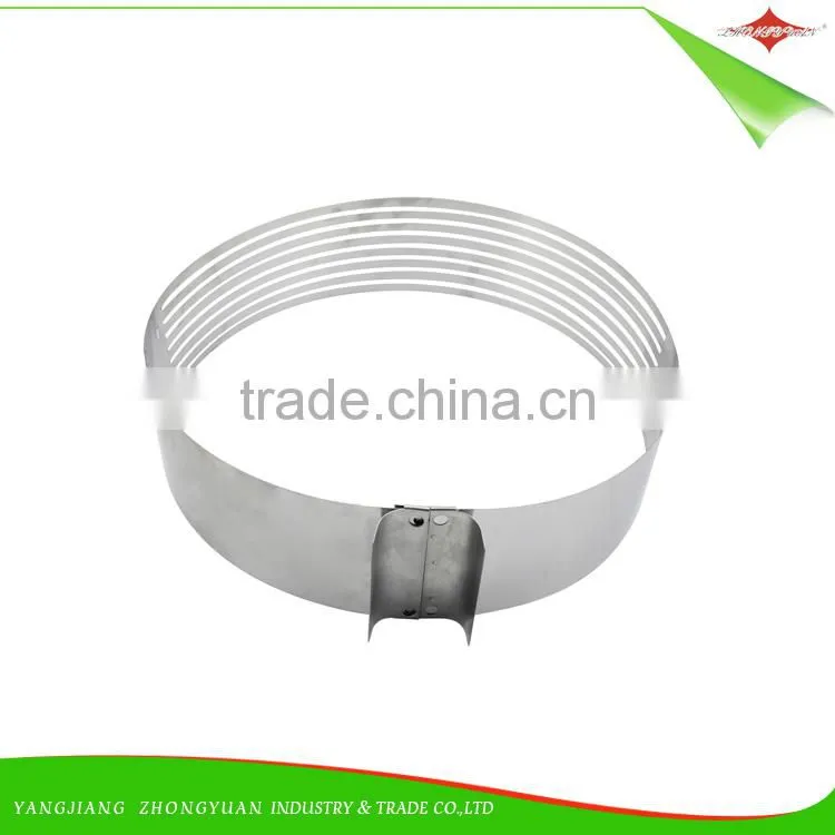 ZY-F1404 durable stainless steel round mousse cake mold cake ring