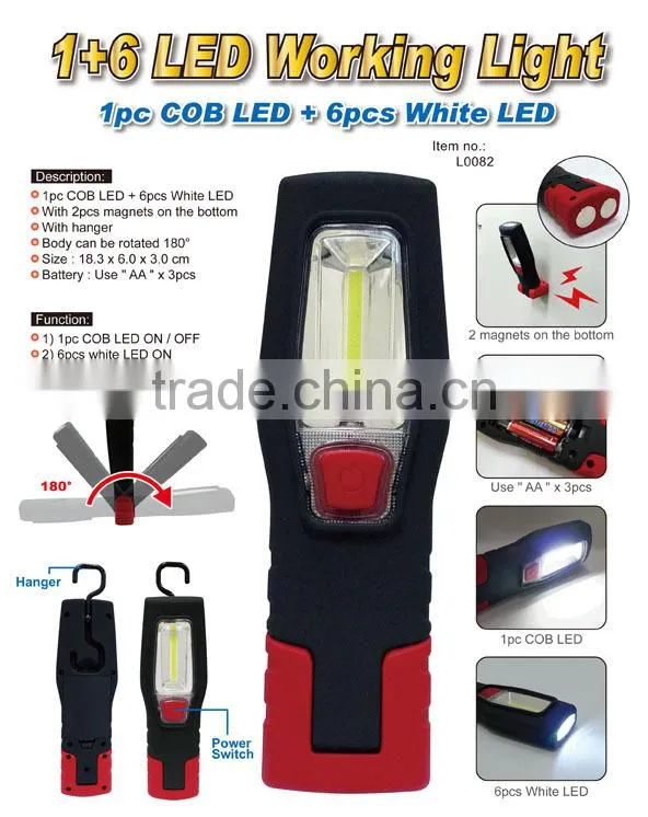 1+6 LED Working Light