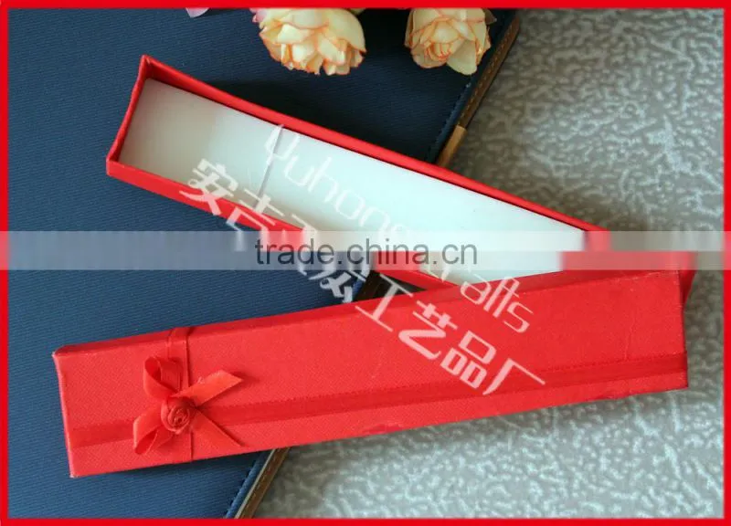 Paper gift box package used for hand fans or neckness
