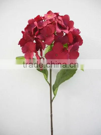 stem flower flower deocration furniture silk hydrangea flowers ball