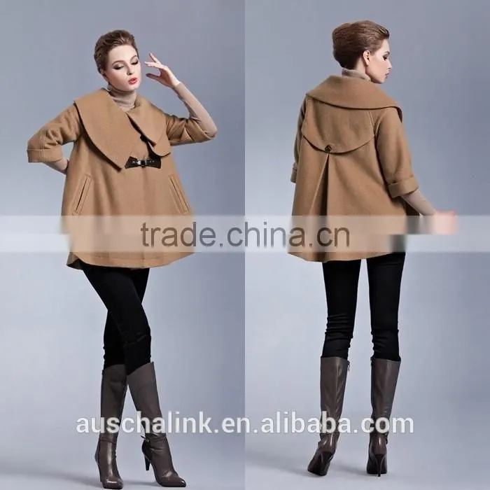 best selling winter women cape poncho coats competitive price