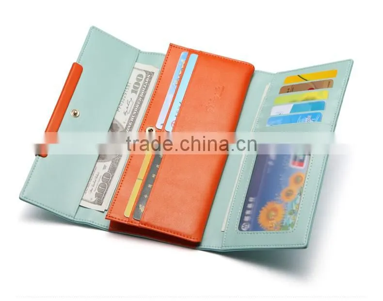 2016 new arrival leather wallet genuine leather wallet