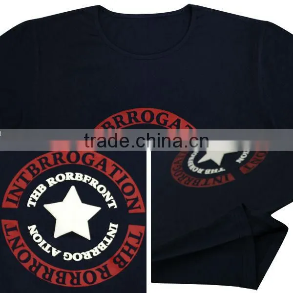 Top OEM service factory latest design o neck fasmous international branded shirts