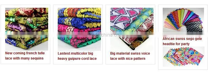 Bestwaylace Dress Material French Lace Fabric with Sequins FL0267-2