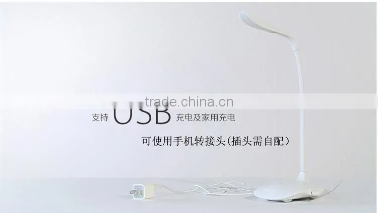 HOT LED Touch On/off Switch Desk Lamp Children Eye Protection Student Study Reading Dimmer Foldable Rechargeable Led Table Lamps