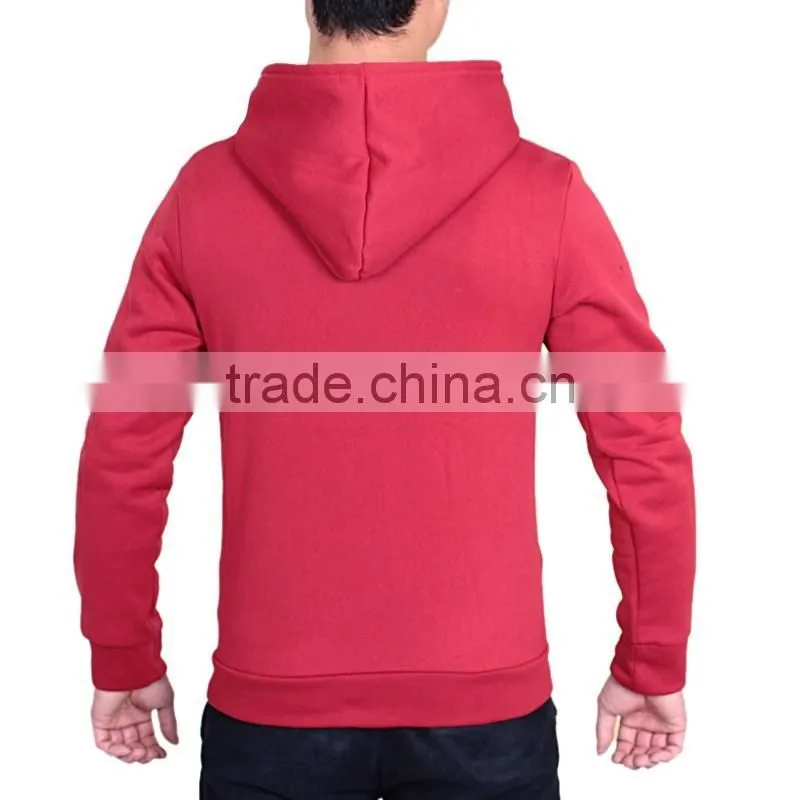 Top quality men sportswear custom printing hooded hoodie Pullover tracksuit hoody gym sportsman wear slim hood sweatshirt