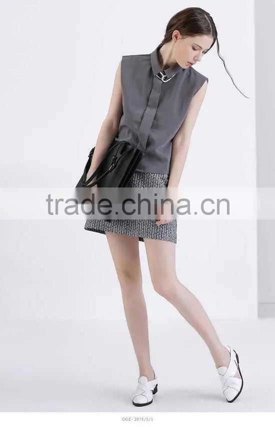 2015 ladie's blouses, women top, fashion blouses,
