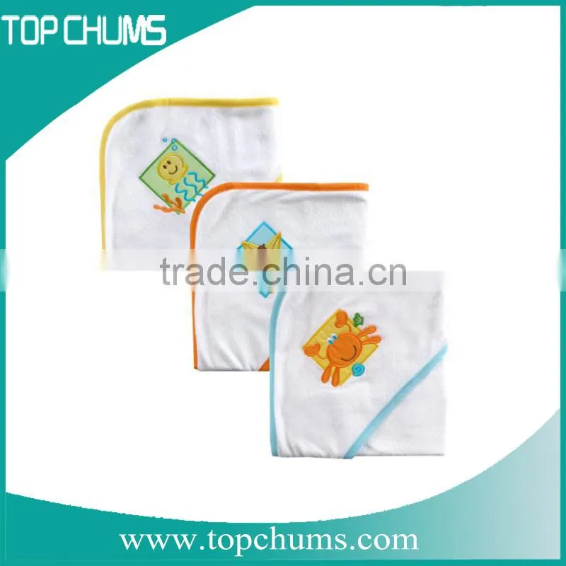 2016 High quality and inexpensive cotton baby hooded towel