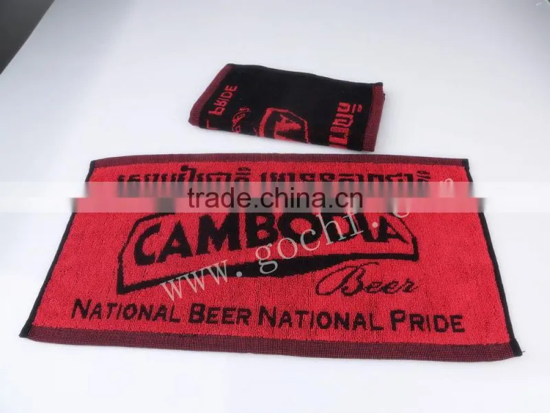100% Cotton yarn dyed jacquard towel
