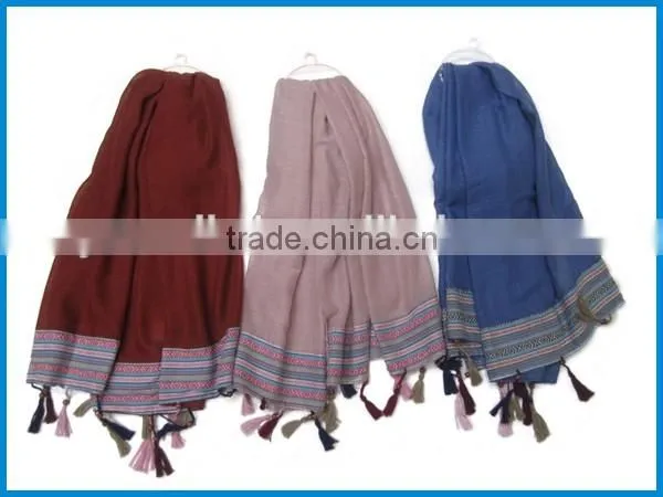 High fashion women's national style cotton scarf