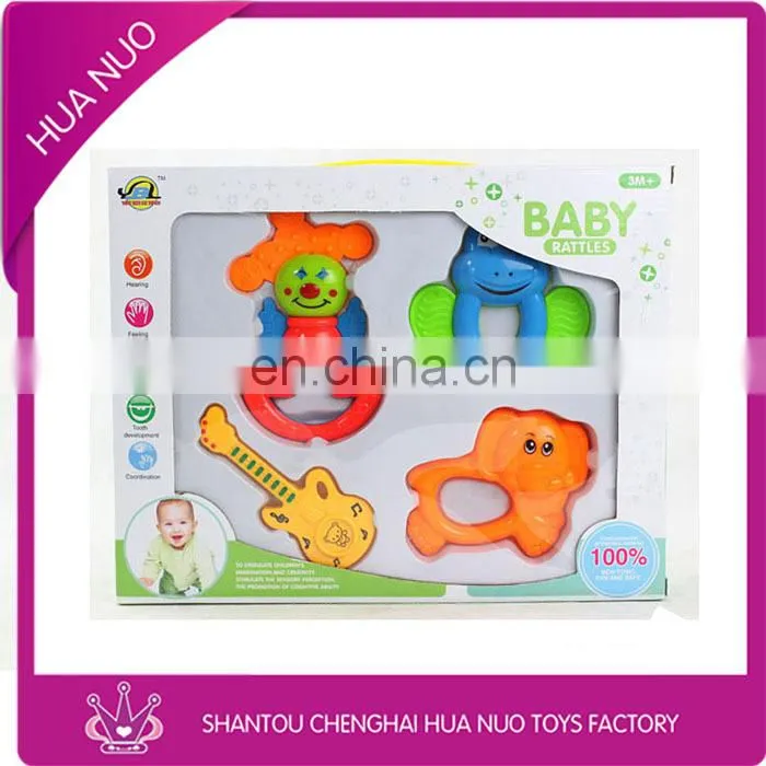 Hot Toys Plastic Toy Baby Toy Baby Rattle Set