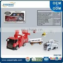 Hot sale alloy pull back car diecast fire truck sey toys