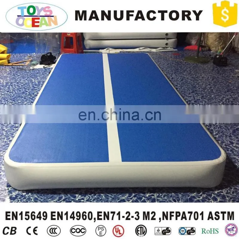 inflatable gym mat,factory directly supply inflatable air track ,inflatable air mattress for gym training for sale