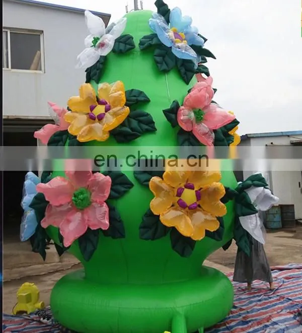 hot sale yard decoration inflatable flower