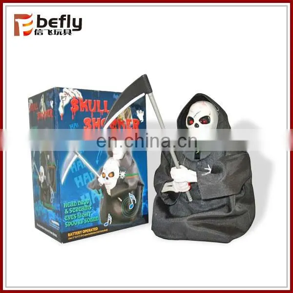 Ghost plastic flashing nails toys for halloween