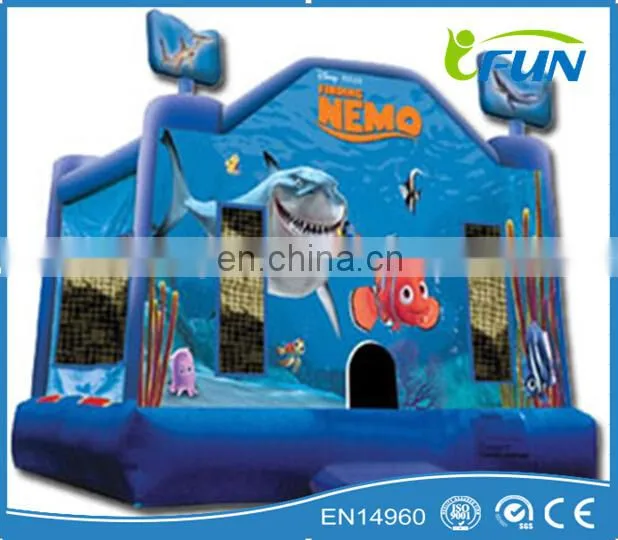 nemo inflatable bouncer for sale/inflatable mini nemo bouncy for kids/inflatable nemo bouncing bouncer
