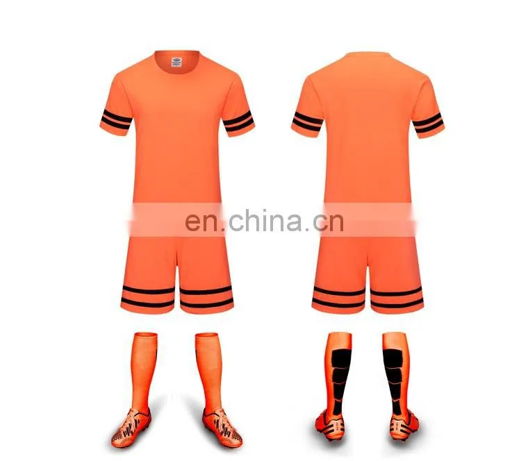 2017 soccer wear top thai dry fit cheap custom sublimation training soccer uniform jersey shirts sets for teams bulk wholesale