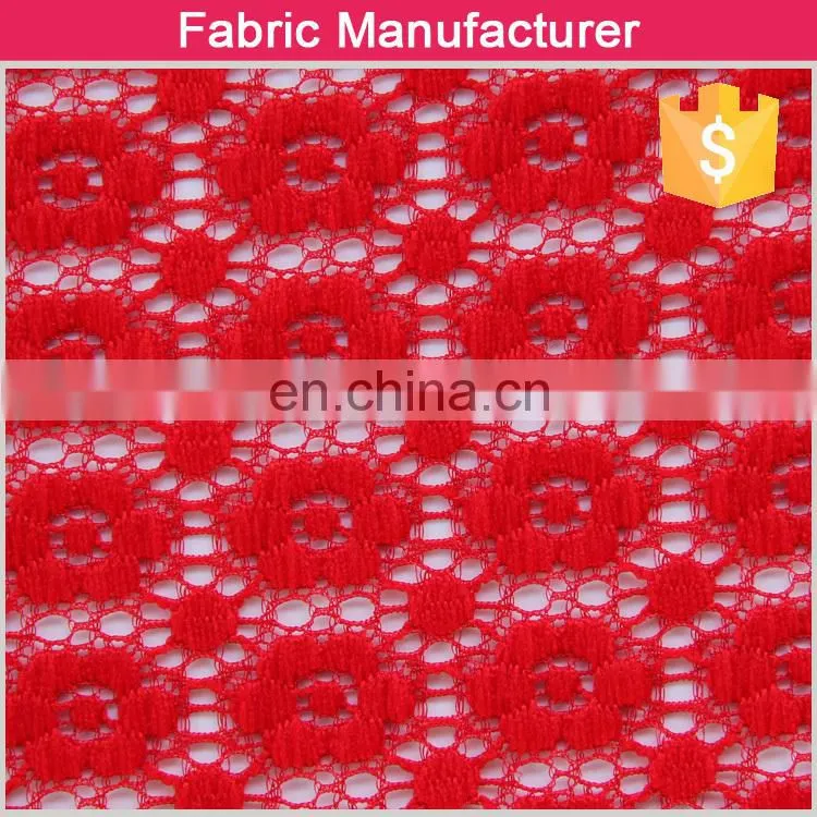 original design china textile women garment fabric nylon cord lace