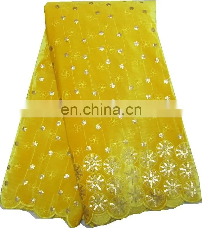 pretty african george lace(PVG14002) african bridal lace