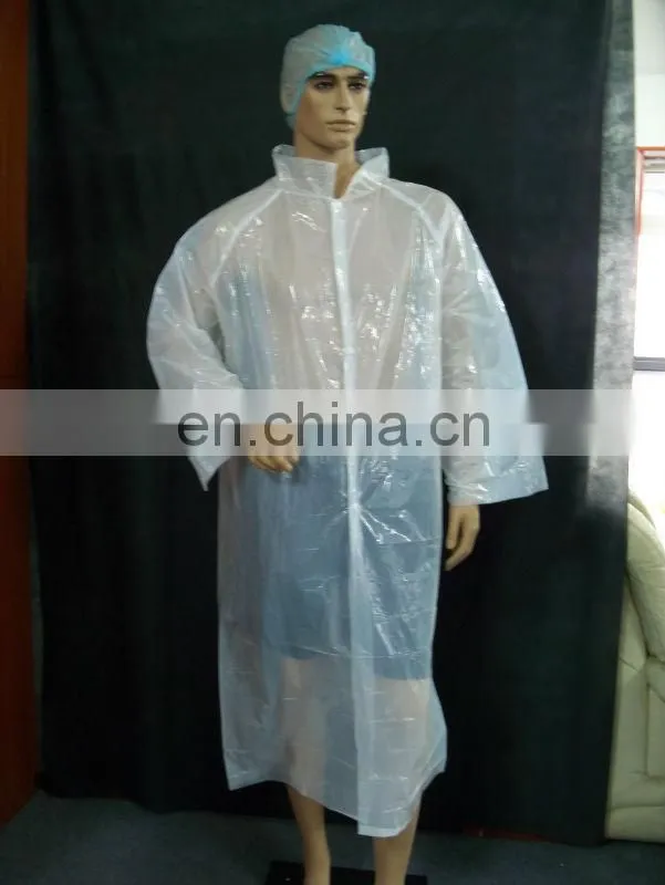 disposable PP isolation gown for hospital