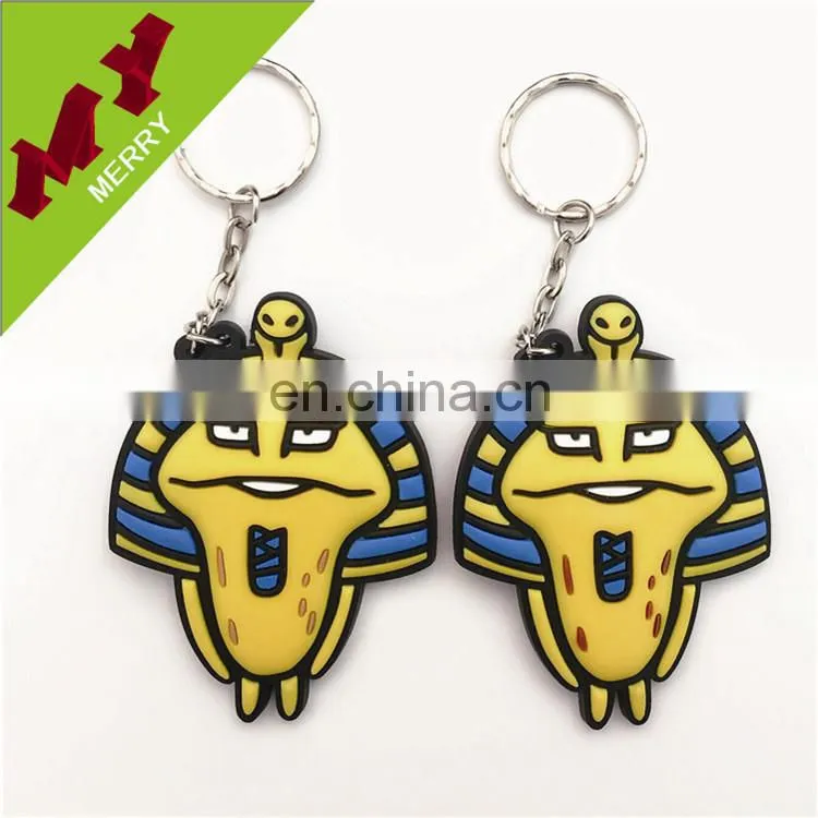 Promotional crafts cheap plastic keychain wholesale