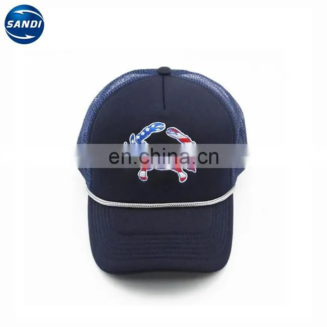 Promotional custom foam mesh trucker cap