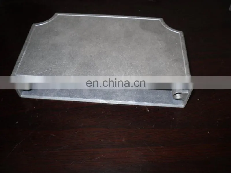 Customhot dip galvanized steel L hollow bracket