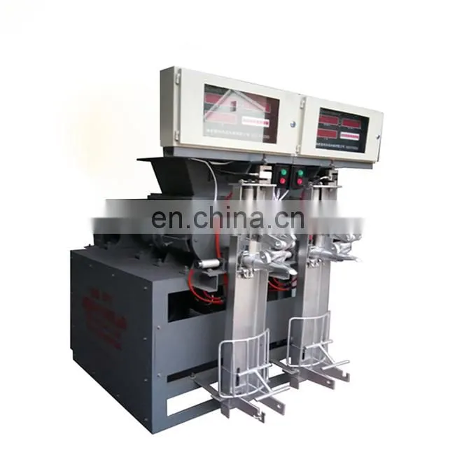 Hot selling cement bag packing machinery/Double mouth spiral cement bag packer